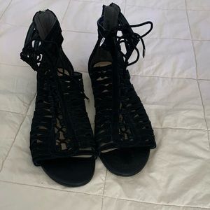 Black Sam Edelman sandals